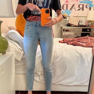 Rockstar Super Skinny Ankle Jeans